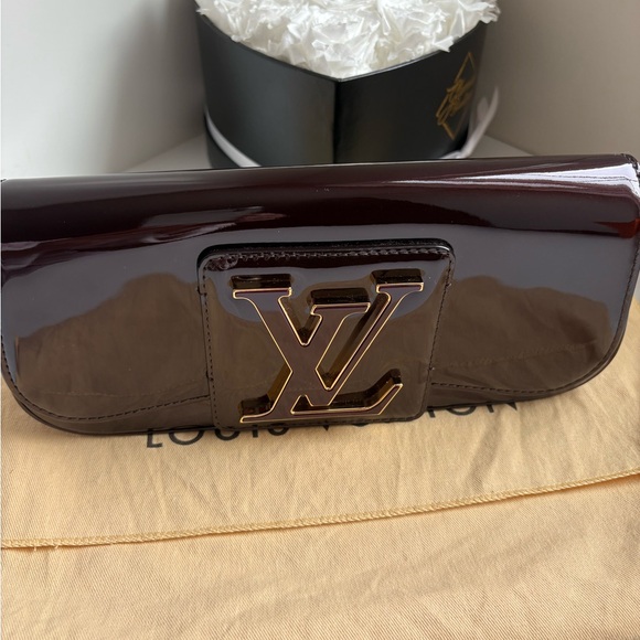Authentic Louis Vuitton purple clutch. - Picture 6 of 9